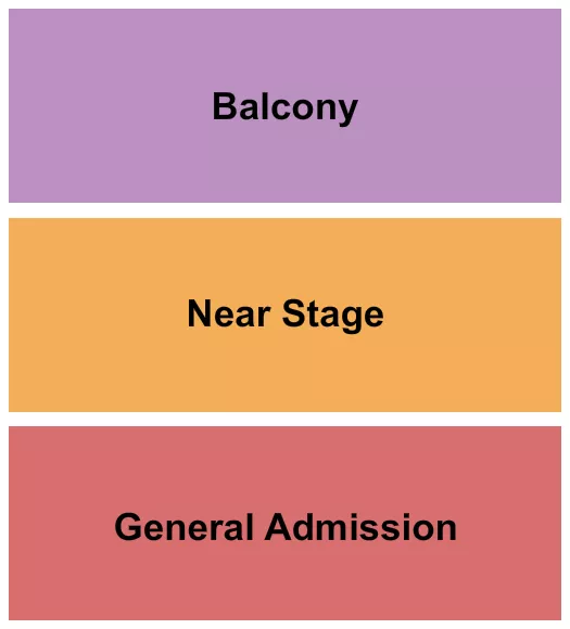 THE FORGE JOLIET GA NEAR STAGE BALC Seating Map Seating Chart