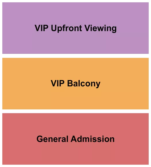 THE FORGE JOLIET GA VIP BALC FRONT Seating Map Seating Chart