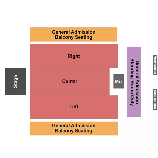 RESERVED GABALC Seating Map Seating Chart