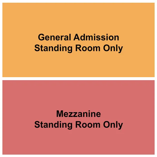 GA MEZZ Seating Map Seating Chart
