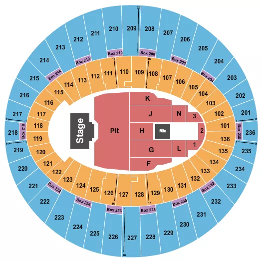 BILLY STRINGS Seating Map Seating Chart