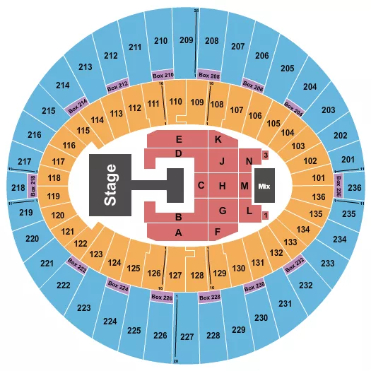 IVE Seating Map Seating Chart