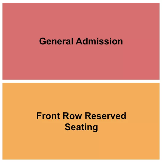 GA RESERVED Seating Map Seating Chart