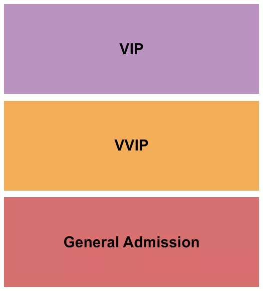 THE MIDWAY CA GA VVIP VIP Seating Map Seating Chart