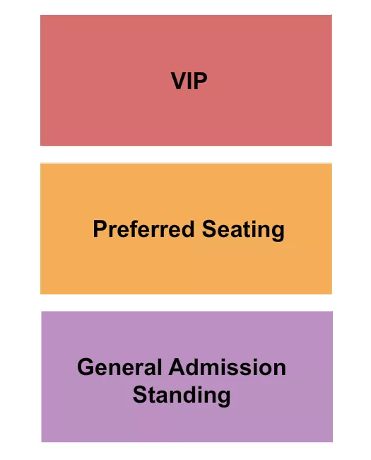GA VIP PREFERRED Seating Map Seating Chart