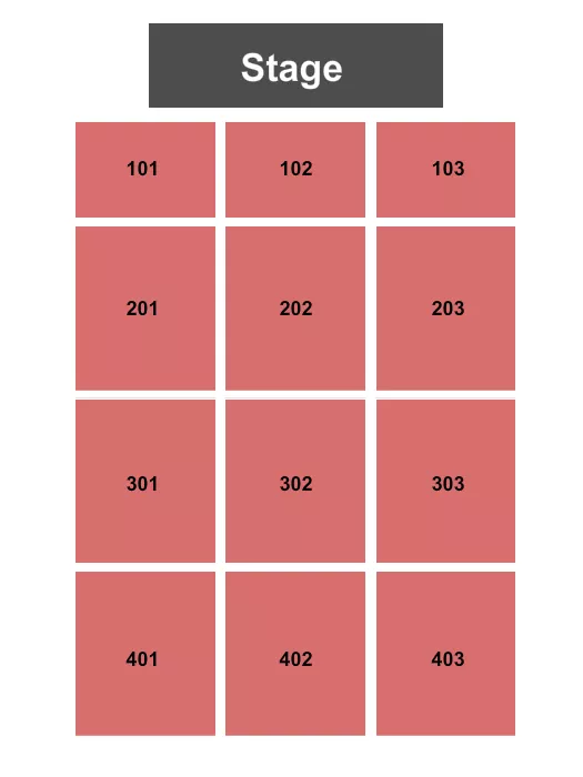 ENDSTAGE 2 Seating Map Seating Chart