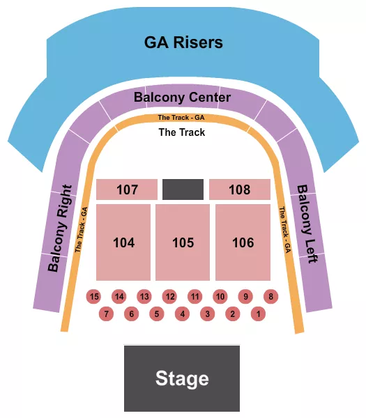 ACM HONORS Seating Map Seating Chart