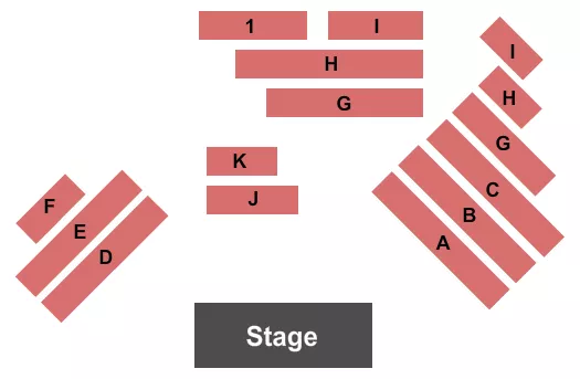 ENDSTAGE Seating Map Seating Chart