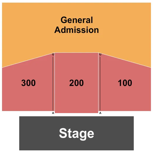 ENDSTAGE2 Seating Map Seating Chart