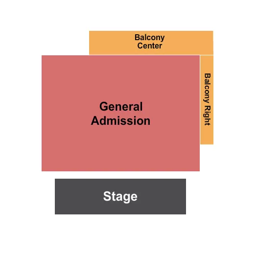 ENDSTAGE 2 Seating Map Seating Chart