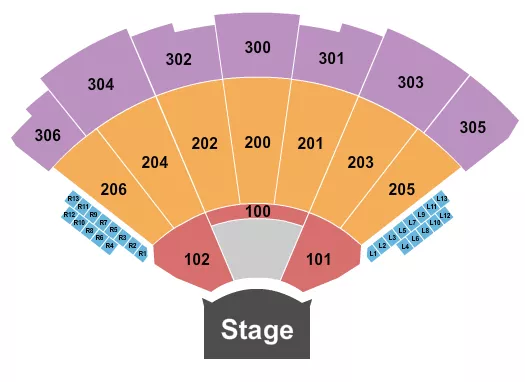ENDSTAGE 3 Seating Map Seating Chart