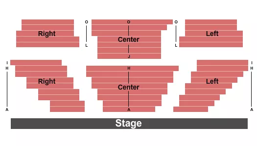 ENDSTAGE Seating Map Seating Chart