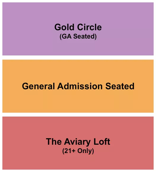 THE TRUMAN KANSAS CITY GA GC LOFT Seating Map Seating Chart