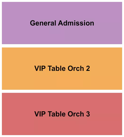 GA VIP 2 Seating Map Seating Chart
