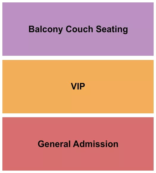 GA VIP BALCONY Seating Map Seating Chart