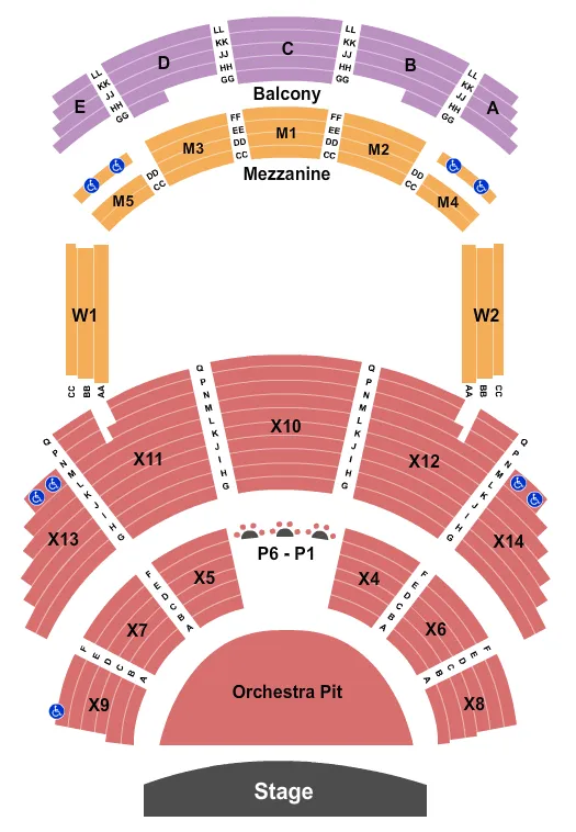 ENDSTAGE GA PIT Seating Map Seating Chart