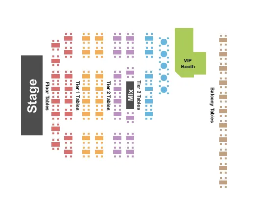 TABLES Seating Map Seating Chart