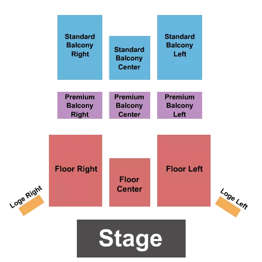 THE WILMA THEATRE MT ENDSTAGE 2 Seating Map Seating Chart