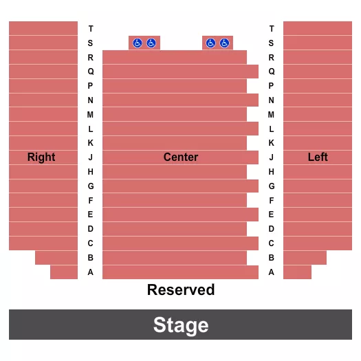 ENDSTAGE Seating Map Seating Chart