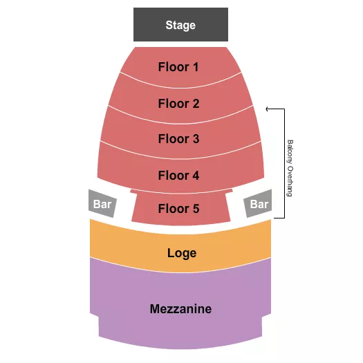 END STAGE 2 Seating Map Seating Chart