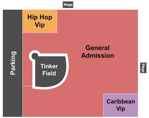 VIP2GA Seating Map Seating Chart