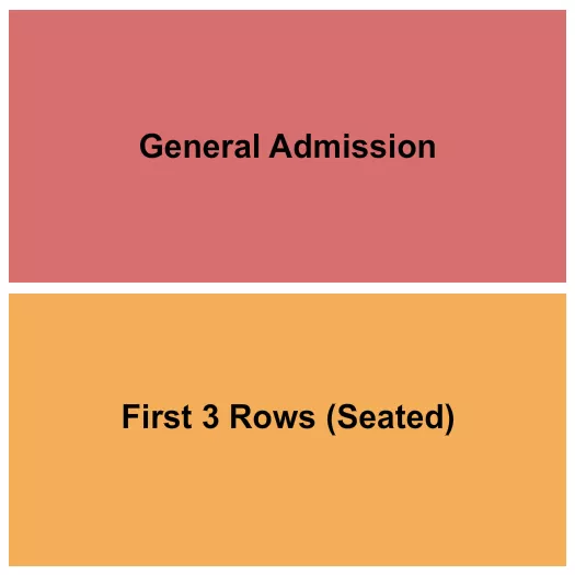 GA RESERVED ROWS Seating Map Seating Chart