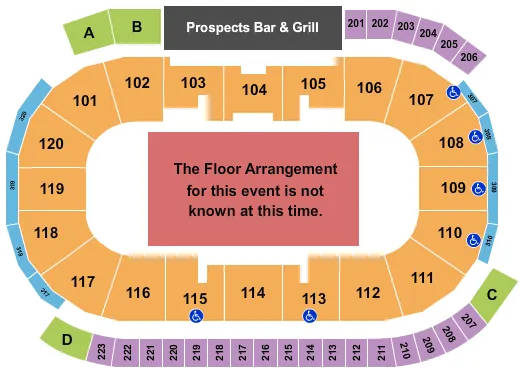 GENERIC FLOOR Seating Map Seating Chart