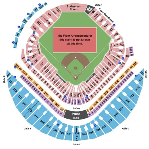 GENERIC FLOOR Seating Map Seating Chart