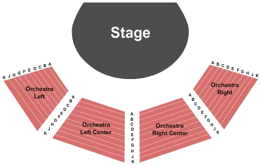ENDSTAGE 2 Seating Map Seating Chart