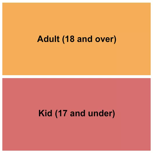 ADULT KID Seating Map Seating Chart