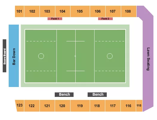 LACROSSE Seating Map Seating Chart
