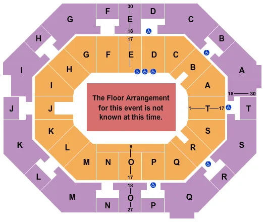 GENERIC FLOOR Seating Map Seating Chart