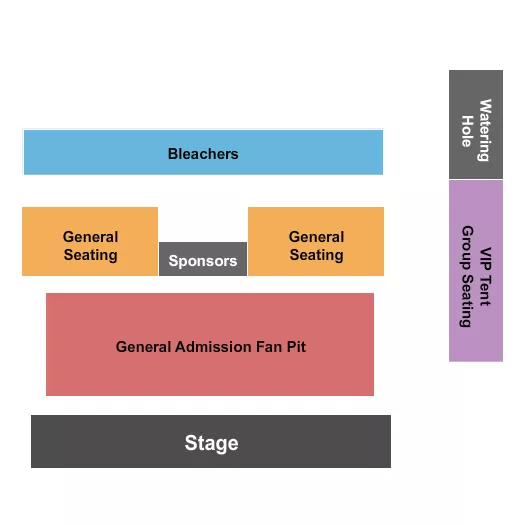 ENDSTAGE 3 Seating Map Seating Chart