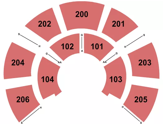 UNDER THE WHITE BIG TOP MARYMOOR PARK KOOZA Seating Map Seating Chart