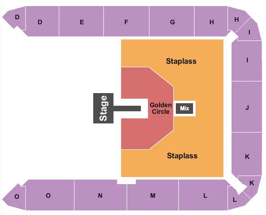 THE NEIGHBOURHOOD Seating Map Seating Chart