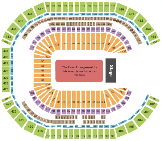 GENERIC FLOOR Seating Map Seating Chart