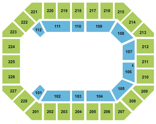 OPEN FLOOR Seating Map Seating Chart