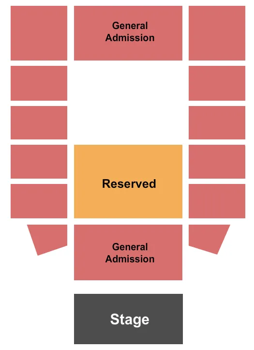 ENDSTAGE RSV GA Seating Map Seating Chart