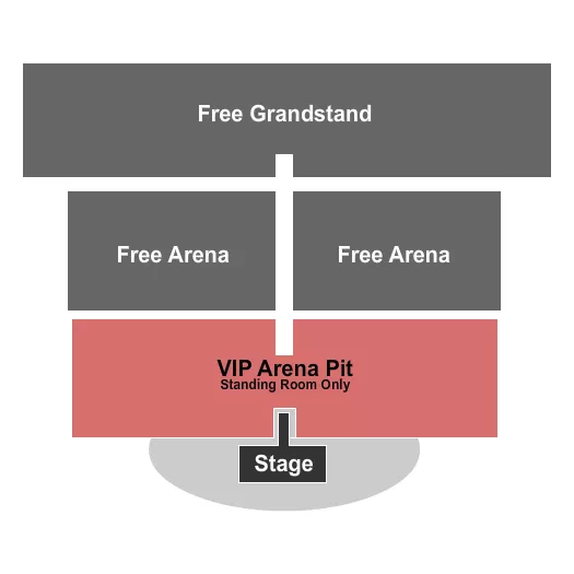 CONCERT Seating Map Seating Chart