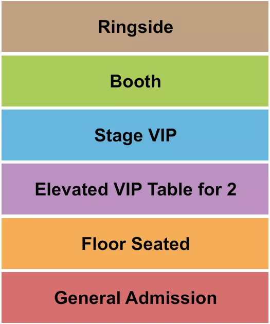 MICRO MANIA Seating Map Seating Chart