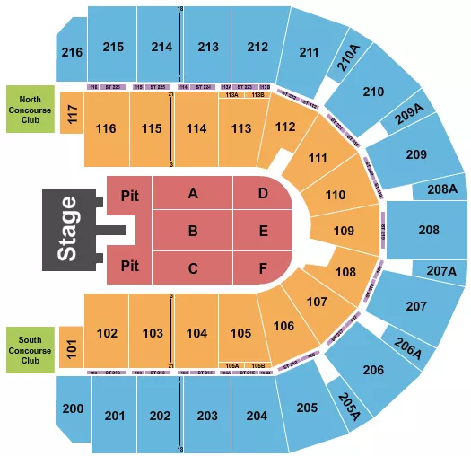 ELLA LANGLEY Seating Map Seating Chart
