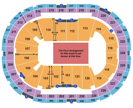 GENERIC FLOOR Seating Map Seating Chart