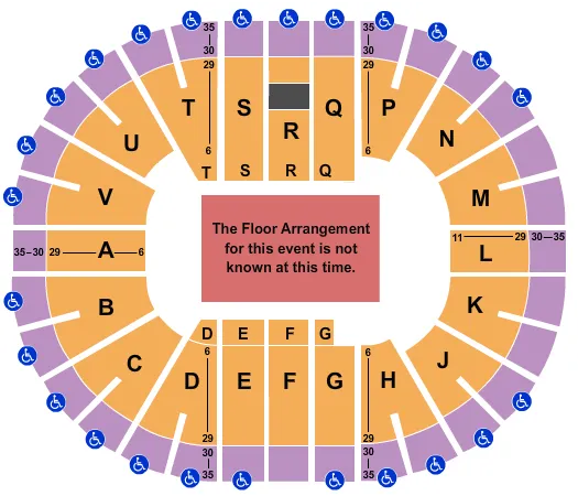 GENERIC FLOOR Seating Map Seating Chart