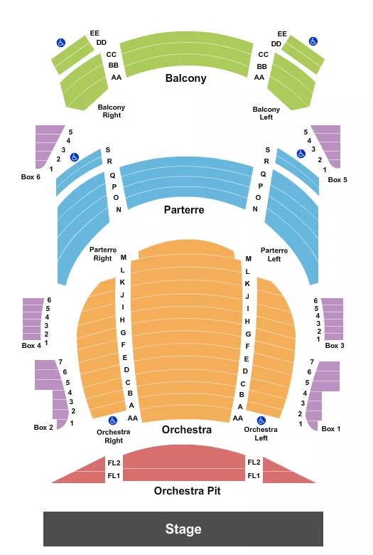 ENDSTAGE GA PIT Seating Map Seating Chart