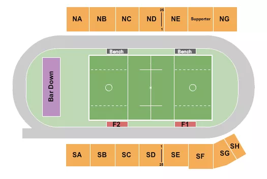 LACROSSE Seating Map Seating Chart