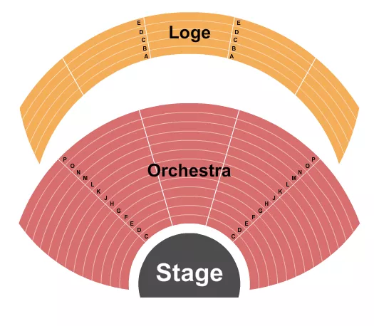 END STAGE Seating Map Seating Chart