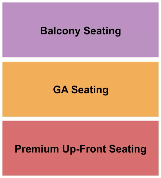 GA BALC PREMIUM Seating Map Seating Chart