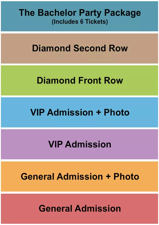MICRO MAIDENS Seating Map Seating Chart