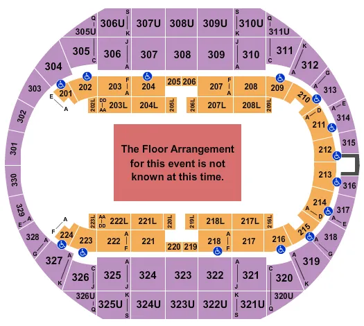 GENERIC FLOOR Seating Map Seating Chart