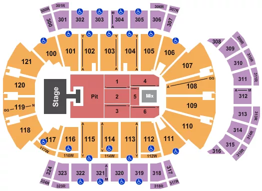 RILEY GREEN Seating Map Seating Chart